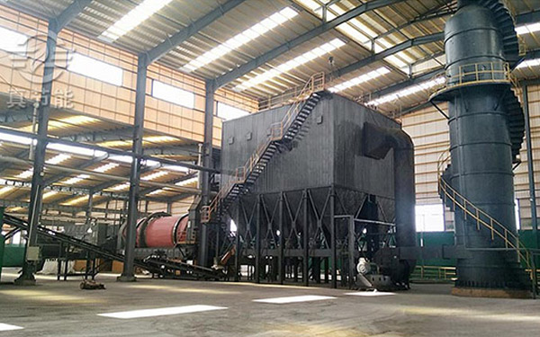 酒渣烘干機案例現場