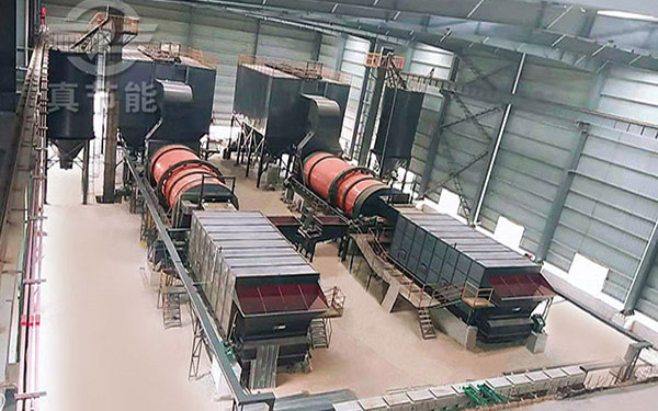 啤酒糟烘干機現場