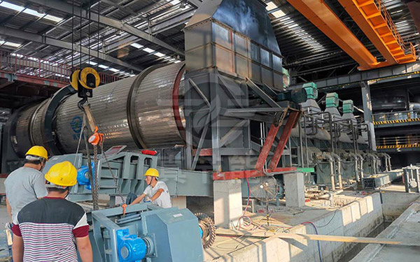 真節(jié)能糟渣烘干機(jī)安裝現(xiàn)場 真節(jié)能糟渣烘干機(jī)安裝現(xiàn)場