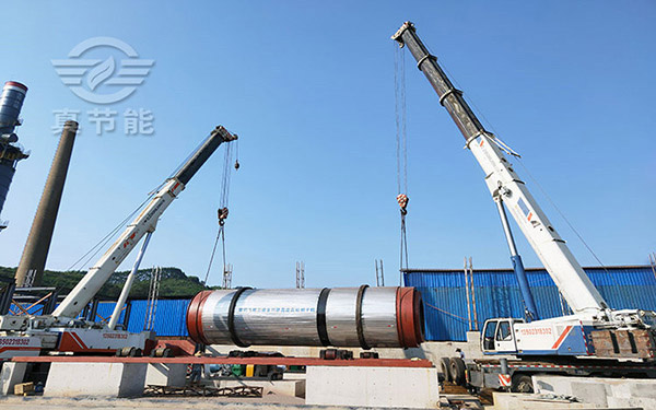 藥渣烘干機吊裝 藥渣烘干機吊裝