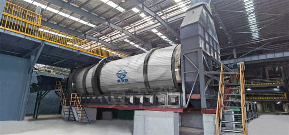 醬油渣烘干機運轉(zhuǎn)現(xiàn)場 醬油渣烘干機運轉(zhuǎn)現(xiàn)場