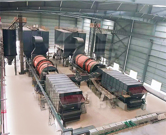 木薯渣烘干設(shè)備運(yùn)行現(xiàn)場