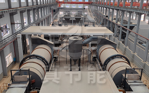 三筒甘蔗渣烘干設備案例運行 三筒甘蔗渣烘干設備案例運行