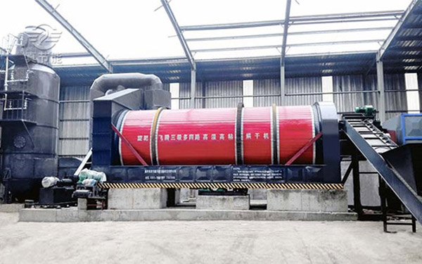 發酵飼料烘干機運行現場 發酵飼料烘干機運行現場